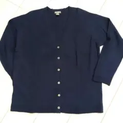 ★エディーバウアー★EddieBauer★カーディガン★ネイビー
