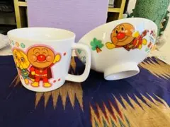 アンパンマン　茶碗&マグカップ　美品　セット