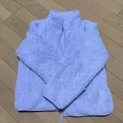 UNIQLO 薄紫 フリースジャケット 130