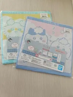 ちいかわ 一番くじ h賞 タオル ハチワレ うさぎ モモンガ 2枚セット