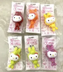 新品未開封品 ぷらぷらハローキティ×ローディ コラボ キーホルダー 6点セット