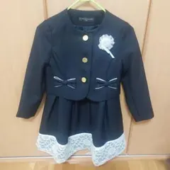 女の子 130 フォーマル ワンピース セット 卒業式 入学式