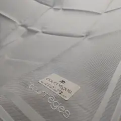 courreges グレージュ　ハンカチ ライトブルー　未使用のサムネイル