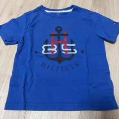 HILFIGER アンカーTシャツ 青