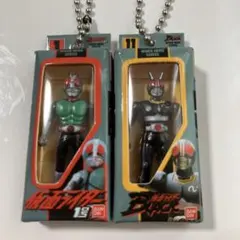 BANDAI ライダーヒーローシリーズ ストラップ 2種セットのサムネイル