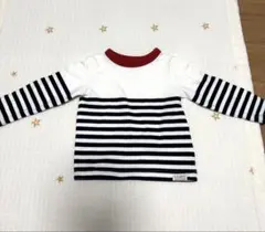 ELFINDOLL ストライプ Tシャツ 80