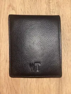 ブラック 二つ折り財布