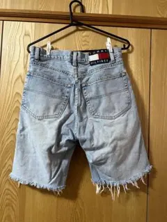 TOMMY JEANS フリンジショートパンツ 28/32