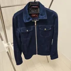 ZARA MAN ネイビー ジップアップジャケット M