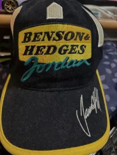 F1 ジョーダン デーモン・ヒル キャップ 刺繍サイン ヴィンテージ