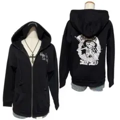 00s glad news y2kスカルパーカー平成ギャルNANAロックグランジ