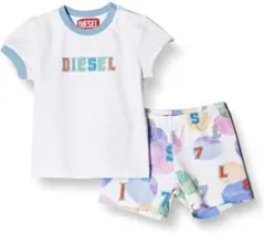 DIESEL 70サイズ Tシャツとショートパンツ　セットアップ