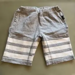 BeBeグレーハーフパンツ130センチ