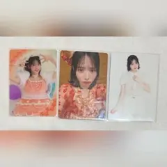 鎮西寿々歌 クリアトレカ トレカ 3枚 まとめ売り