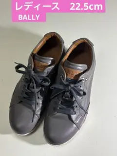 BALLY バリー レザー スニーカー グレーのサムネイル