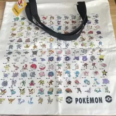 ポケモン トートバッグ 151匹 スリーコインズ