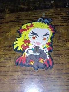 鬼滅の刃　煉獄杏寿郎　ラバーキーホルダー