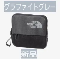 ノースフェイス　ヘイジーワレットコインケース グラファイトグレー