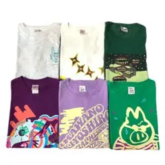 忌野清志郎 Tシャツ 6枚セット M〜Lサイズ ライブTee アートTee - メルカリ