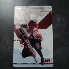 ニケ　NIKKE　ガンガールメタルカード3弾　ラピ　レア