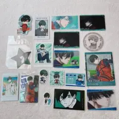 ブルーロック ブルロ 糸師凛 28点 セット まとめ 紙類 ステッカー