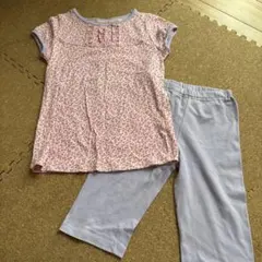 キッズ パジャマセット 110-120cm 花柄