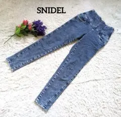 SNIDEL スナイデル【ハイウエスト】スキニーデニムパンツのサムネイル