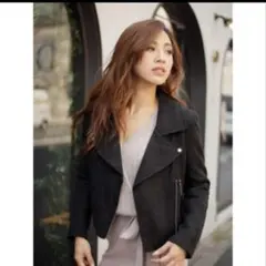 LIP SERVICE springコンパクトライダースジャケット