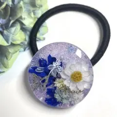 Mー587 レジン　❣️ヘアゴム❣️