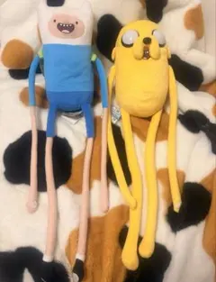 アドベンチャータイム　Happy抱きつきBIGぬいぐるみ　2種セット