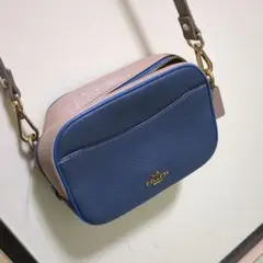 コーチ　バイカラーカメラバッグ
