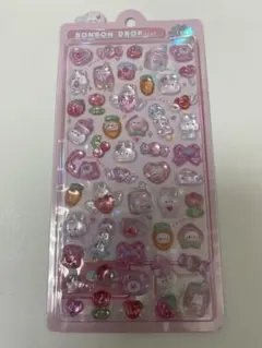 ボンボンドロップシール　オリジナル　ももいろボンボン　ボンドロ