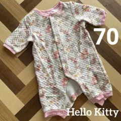 キティ　ロンパース　パジャマ　70cm