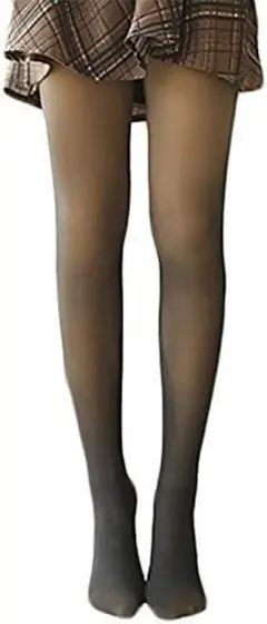 【新品】(ラクエスト) Laquest 防寒 ストッキング風 タイツ トレンカ