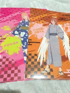 天使の悪魔　パワー　クリアファイル　チェンソーマン　ポップアップ　大阪限定