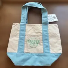 Trader Joe's ミニパステルキャンバストートバッグ