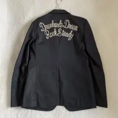 【美品】 ワコマリア　テーラードジャケット　チェーンステッチ　メタルボタン　XL