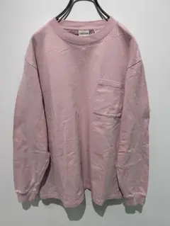 Goodwear USAコットン ロンT スモーキーピンク Lのサムネイル