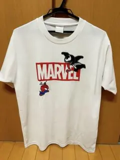 MARVEL ホワイト Tシャツ Lサイズのサムネイル