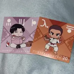 銀だこ×ハンターハンター　コラボシール第2弾　ズシ　ミルキ　シール　ステッカー