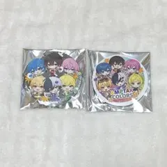 AMPTAK×COLORS 缶バッジ2点セット 集合デフォ