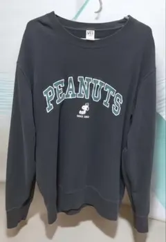 UNIQLO UT PEANUTS スウェット ブラック XL