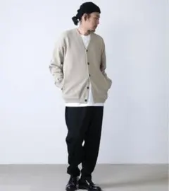 crepuscule moss stitch V/N cardiganのサムネイル