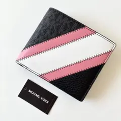【新品】MICHAEL KORS メンズ 二つ折り財布 COOPER 黒のサムネイル