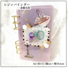 おみかん。様専用】レジンバインダーNo.31 A6 saving バインダー