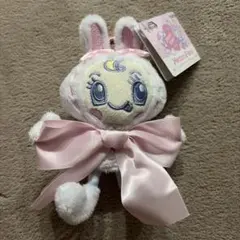 メゾピアノ ぬいぐるみマスコット Ribbon ベリエちゃん ホワイト 白