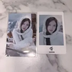 TWICE ナヨン　コラボメニュー注文特典フォトカード