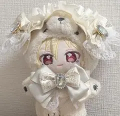 あんスタ　いつぬい　ヘッドドレス　リボン　ぬい服　白