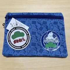【新品】おそ松さん ポーチ KARAMATSU 青