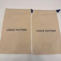 【超美品】LOUIS VUITTON 靴袋 2袋（一足分） ベージュのサムネイル
